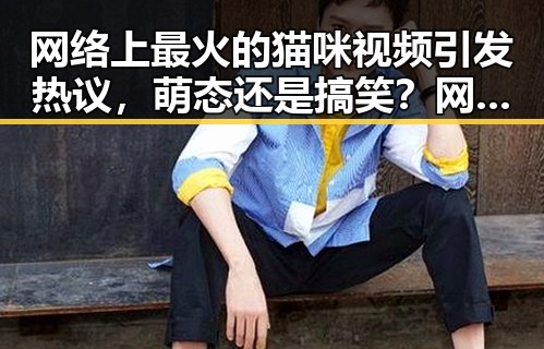 网络上最火的猫咪视频引发热议，萌态还是搞笑？网友纷纷表达看法🧐